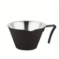 100ml Stainless Steel Espresso Measuring Cup | Coffee Tool Espresso Measuring Cup Babs black