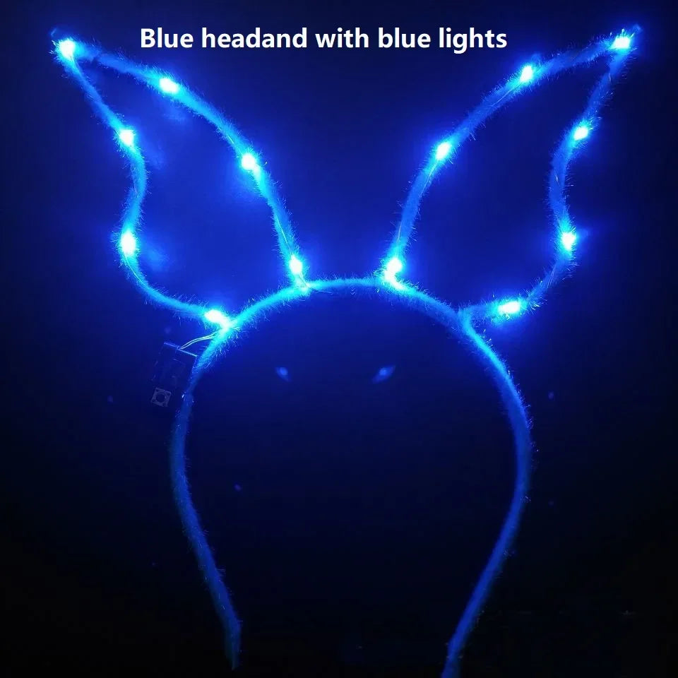 LED Light-Up Glow Headband for Kids & Adults – Party & Wedding