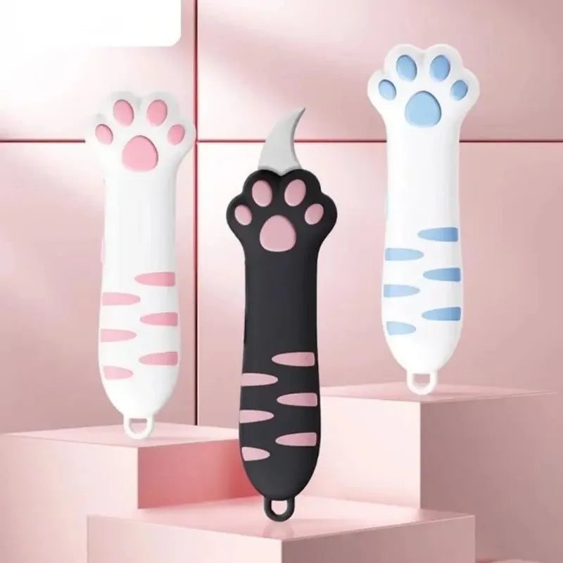 Mini Cat Paw Utility Knife – Cute Box Cutter Art Tool Utility Knife Babs