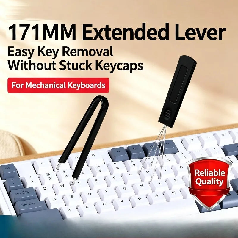 Keyboard Keycap & Switch Puller Tool Set – 171mm Lever Keyboard Maintenance Tool Babs