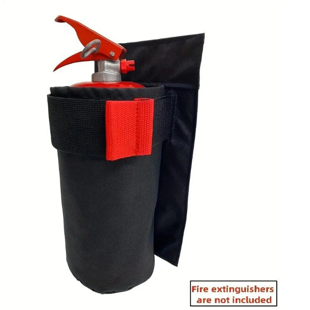 Car Fire Extinguisher Trunk Mount Bag & Bracket Holder Trunk Mount Organizer Babs