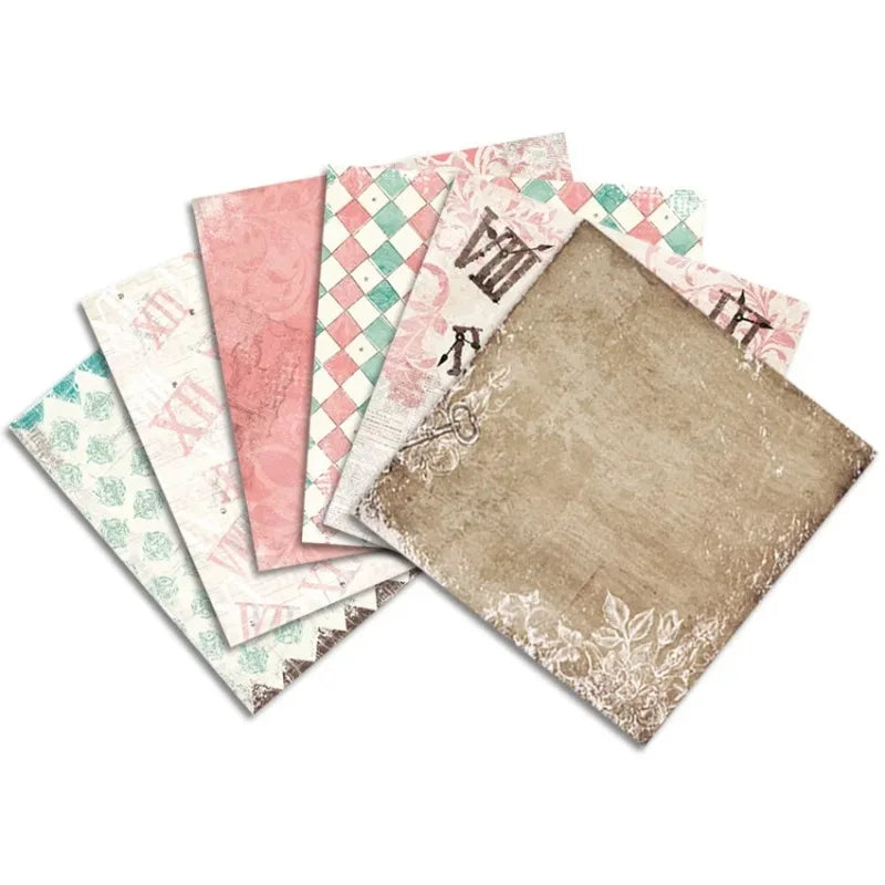 24-Sheet Craft Paper Pad for Scrapbooking, Origami & Cards Craft Paper Pad Babs