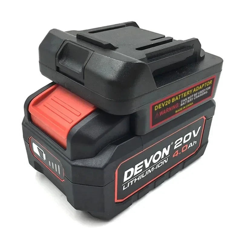 DEVON 20V to Makita 18V BL Battery Adapter Converter Battery Adapter Converter Babs