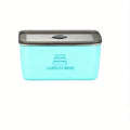 Stainless Steel Bento Box – Portable Anti-Overflow Lunch Container Stainless Steel Lunch Box Babs Blue
