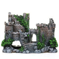 Castle Resin Aquarium Ornament – Fish Tank Rockery Decoration Aquarium Ornament Babs 17x6x13 cm