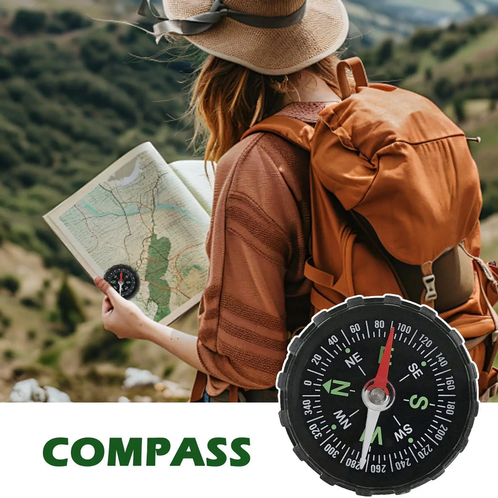 Multifunctional Sighting Compass for Hiking & Outdoor Navigation Hiking Compass Babs