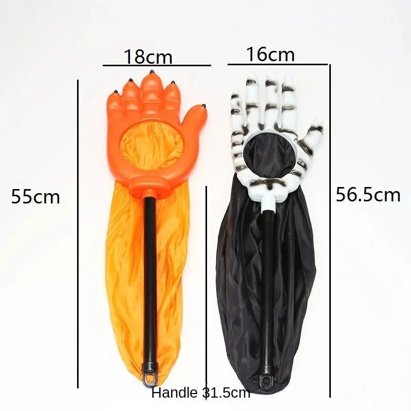 Halloween Candy Bags Skull Pumpkin Hand Shaped Trick or Treat Halloween Candy Bag Babs