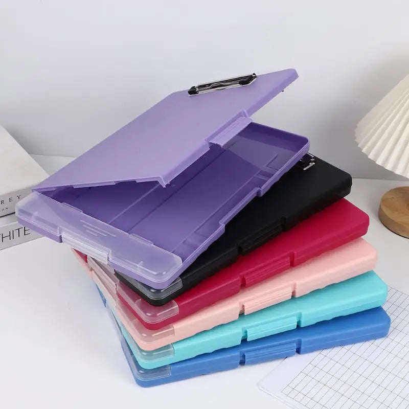 Storage Clipboard with Metal Clip & Pen Holder | A4 Organizer Storage Clipboard Babs