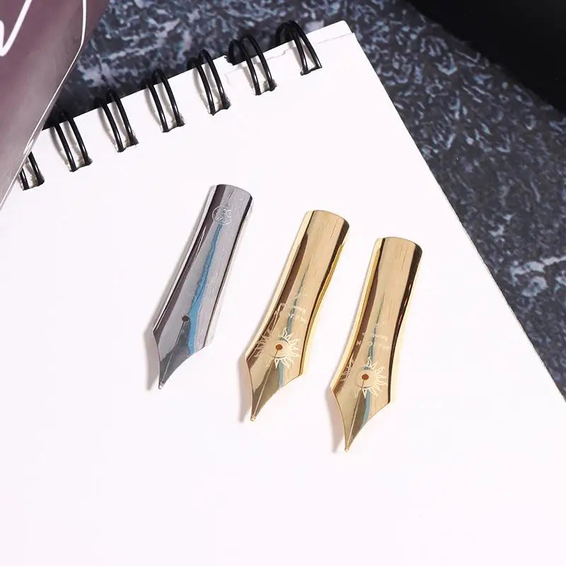 No.8 BOCK Silver Fountain Pen Nib F/M – P139 P140 Compatible Fountain Pen Nib Babs