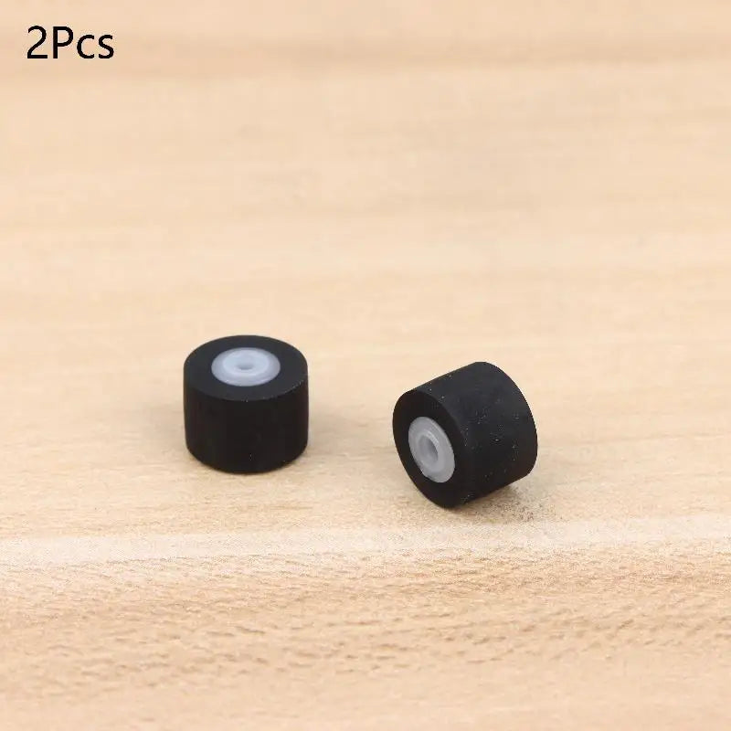 2Pcs Rubber Pressure Roller for Cassette Player & Walkman Repair Cassette Player Parts Babs