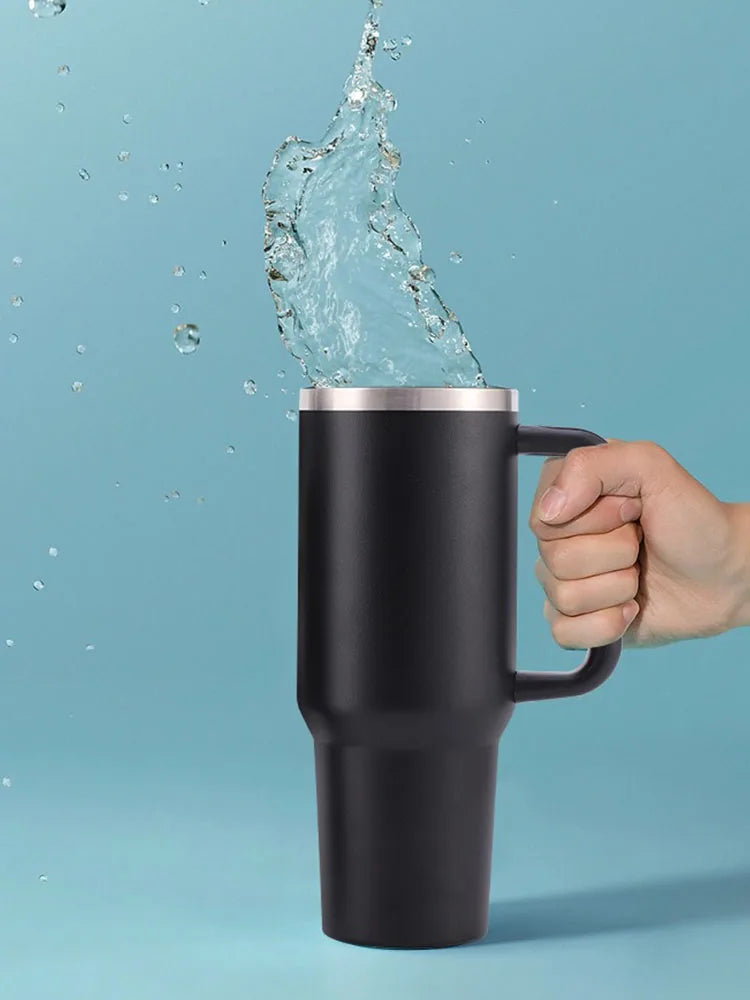 40oz Stainless Steel Insulated Water Bottle – Ice Dominator Thermos Insulated Water Bottle Babs