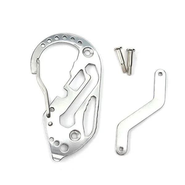 EDC Carabiner Multi-Tool Key Holder – Stainless Steel EDC Multi-Tool Babs A