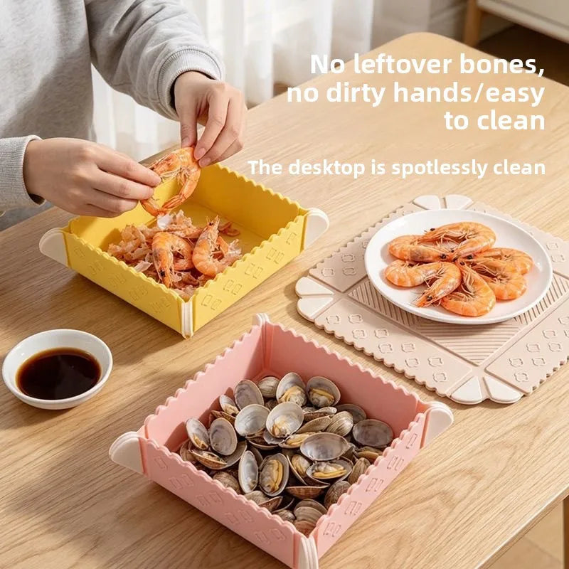 Silicone Foldable Magnetic Placemat – Heat Resistant Mat Silicone Trivet Mat Babs
