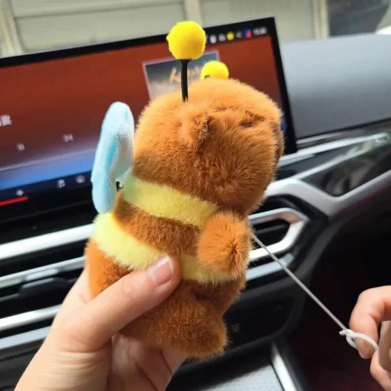Cute Capybara Plush Keychain – Bubble Pop & Tail Wag Plush Keychain Toy Babs