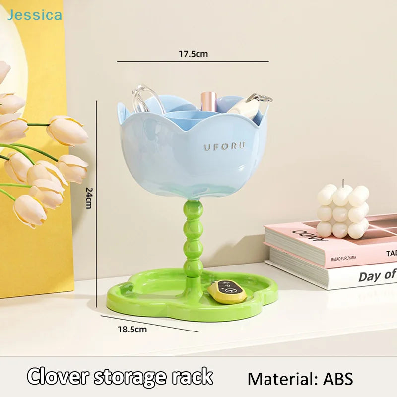 Rose-Shaped Desktop Storage Organizer – Flower Caddy for Keys Desktop Organizer Babs