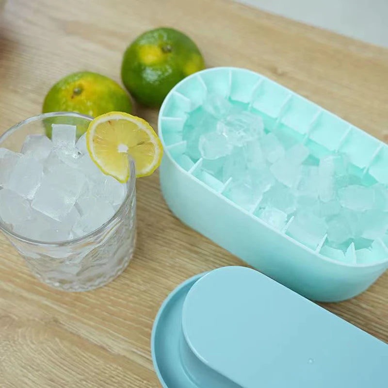 Large Round Silicone Ice Cube Mold & Ice Bucket – DIY Maker Silicone Ice Cube Mold Babs