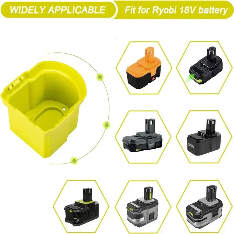 Ryobi 18V Battery Adapter Drill Mount & Tool Holder Bracket Tool Holder Bracket Babs