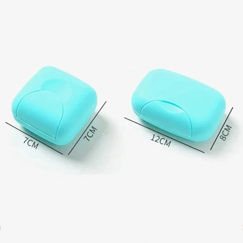 Portable Travel Soap Box with Lid – S/L Candy Color Holder Travel Soap Box Babs