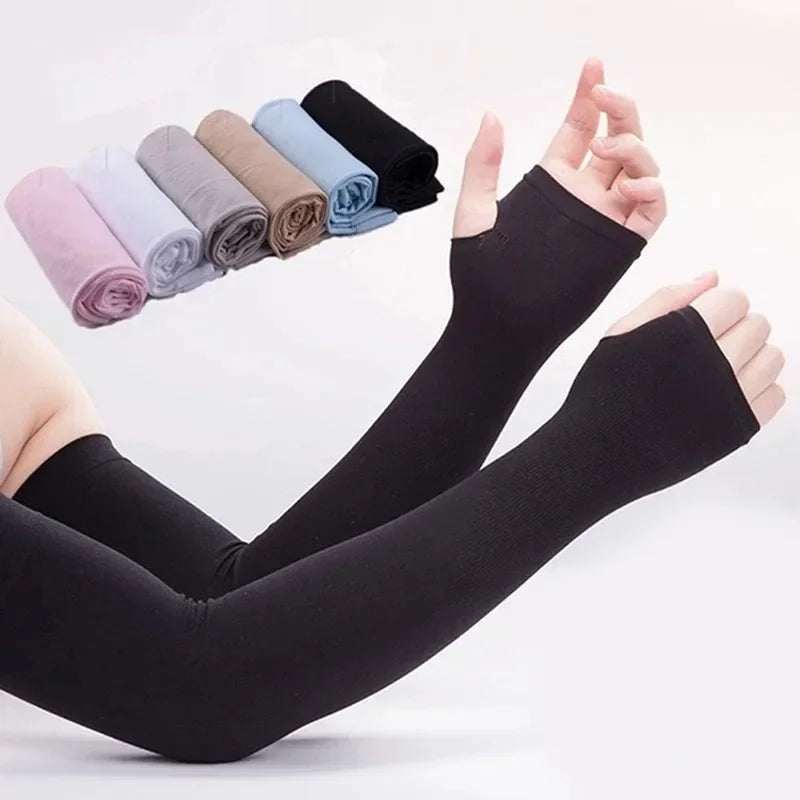UPF 50+ Sun Protection Arm Sleeves – Cooling UV Block Sleeves UV Arm Sleeves Babs
