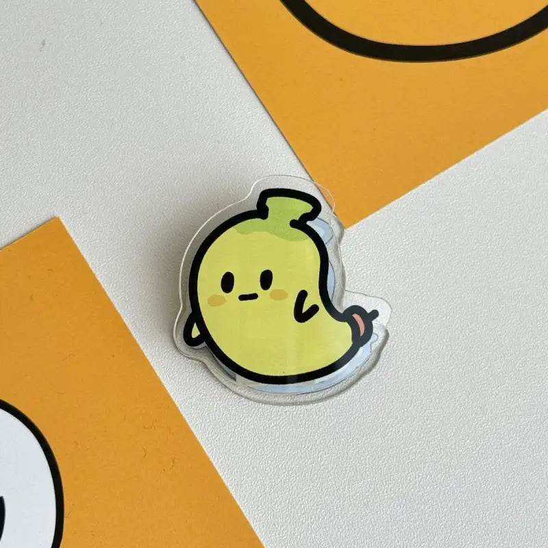 Cute Animal & Fruit Acrylic Sealing Clips Set – 9/10 Pcs Decorative Stationery Clips Babs