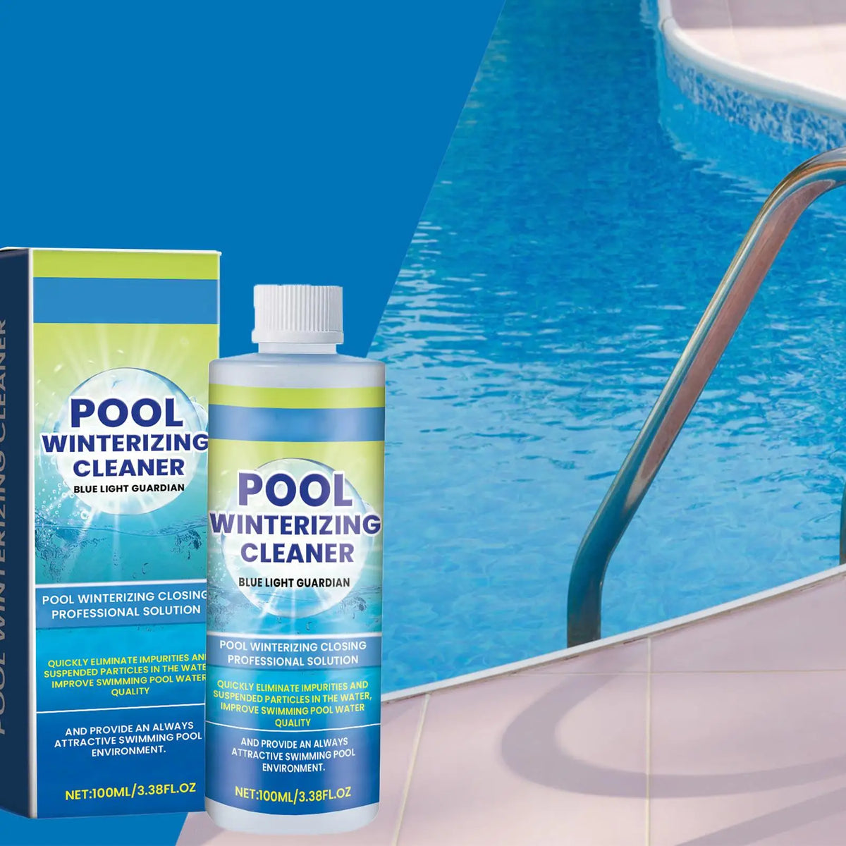 100ml Pool Water Clarifier – Crystal Clear Pool Cleaner Pool Water Clarifier Babs Default Title