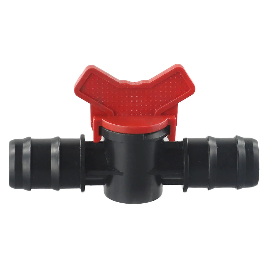 PP Ball Valve Connector for PE Pipe 16mm 20mm 25mm PN4 Drip Irrigation Valve Babs 25x25mm