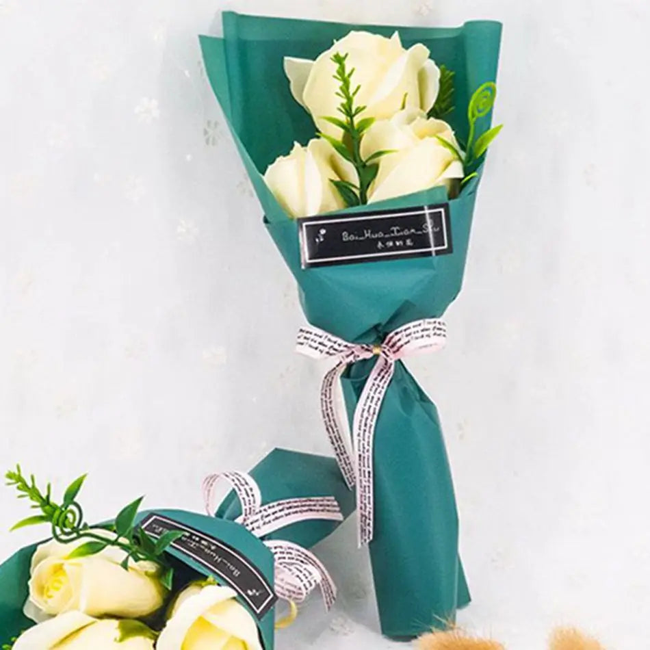 Soap Rose Artificial Flower Heads – Wedding & Home Décor Artificial Flower Heads Babs