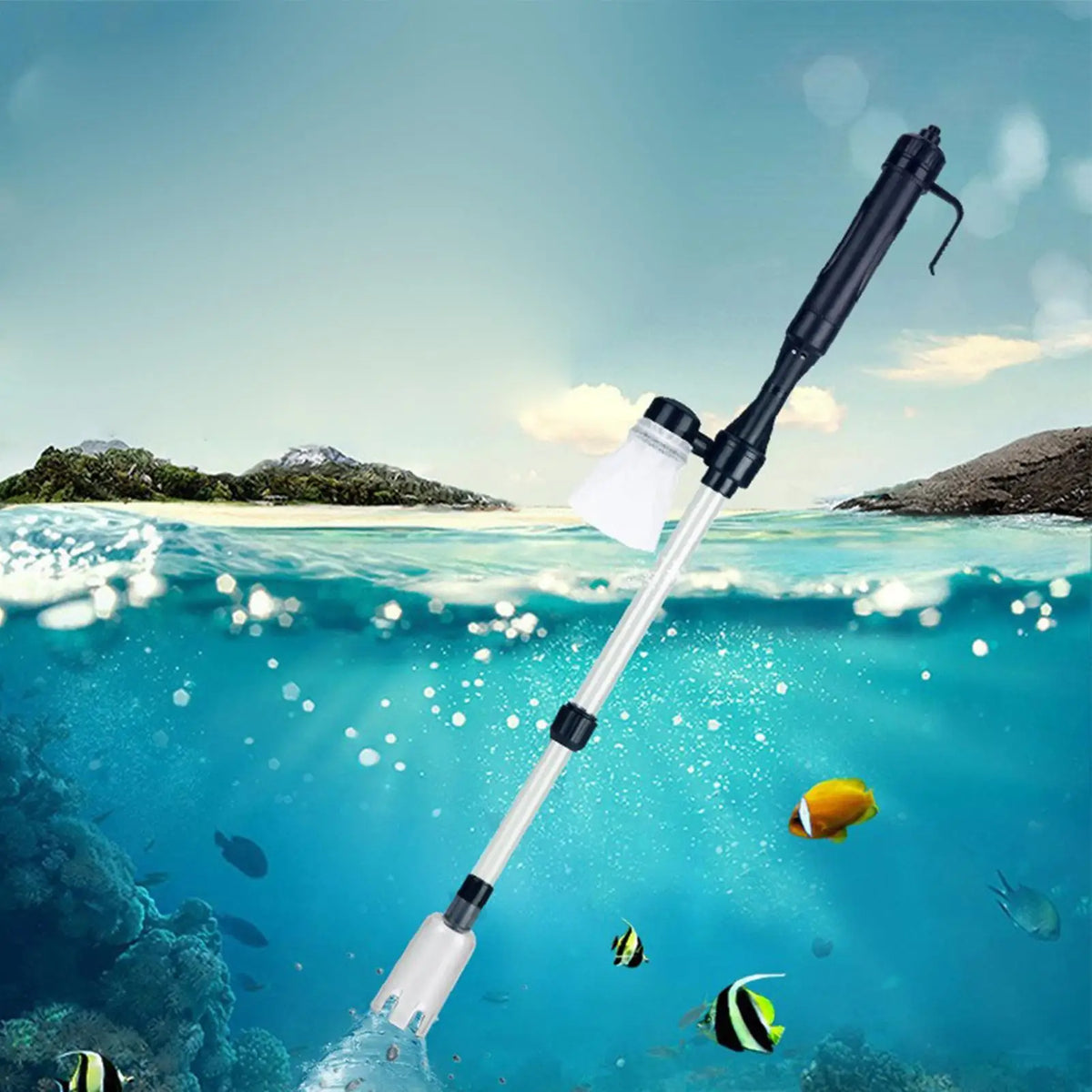Electric Aquarium Gravel Vacuum Siphon Cleaner & Water Changer Aquarium Gravel Vacuum Babs