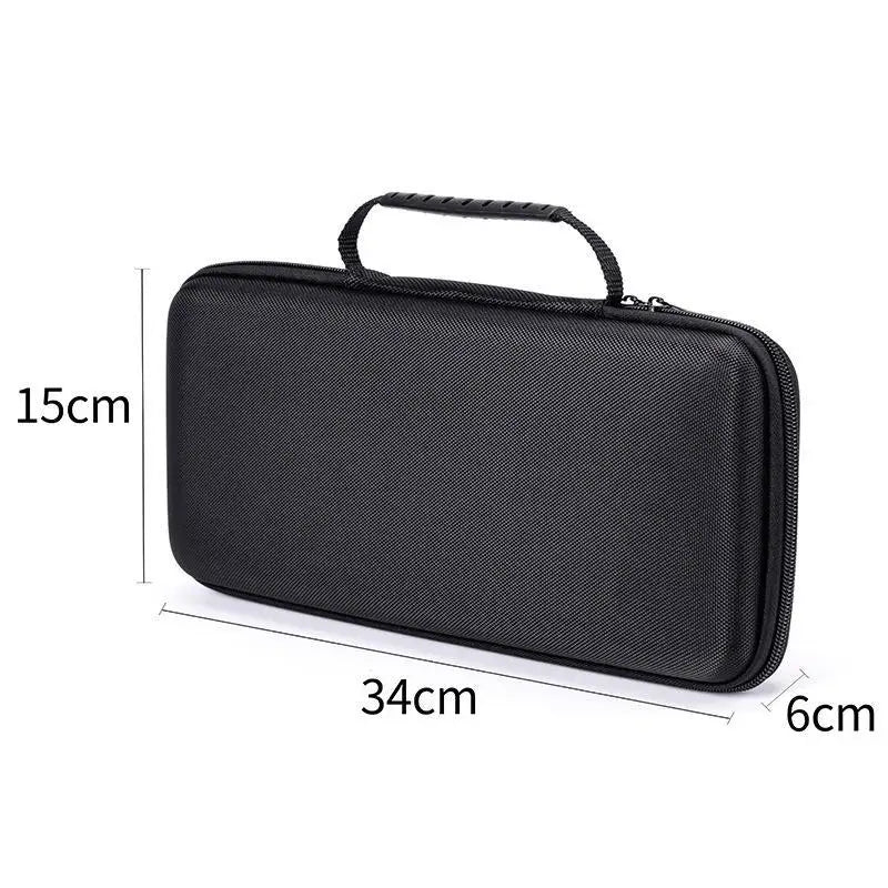 EVA Hard Keyboard Carry Case for MX Keys Mini | Travel Bag Keyboard Carrying Case Babs Black