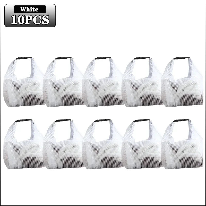 Waterproof Wet Dry Swimming Storage Bag | Travel Organizer Waterproof Storage Bag Babs White-10PCS L