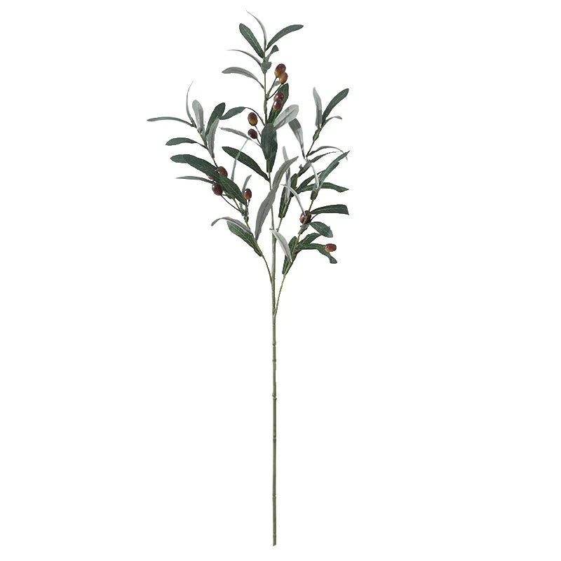 Artificial Olive Branch Fake Plant Décor – Wedding & Home Artificial Plant Branch Babs