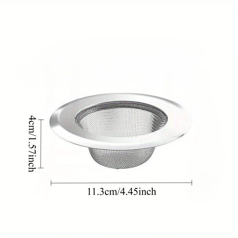 Stainless Steel Sink Strainer – Kitchen & Bathroom Drain Filter Sink Drain Strainer Babs