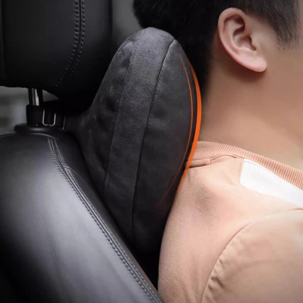 Car Headrest Neck Support Pillow – Soft Adjustable Cushion Car Neck Pillow Babs