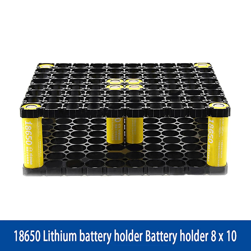 18650 Battery Holder Bracket – Spliceable Modular ABS Storage Battery Holder Bracket Babs one size