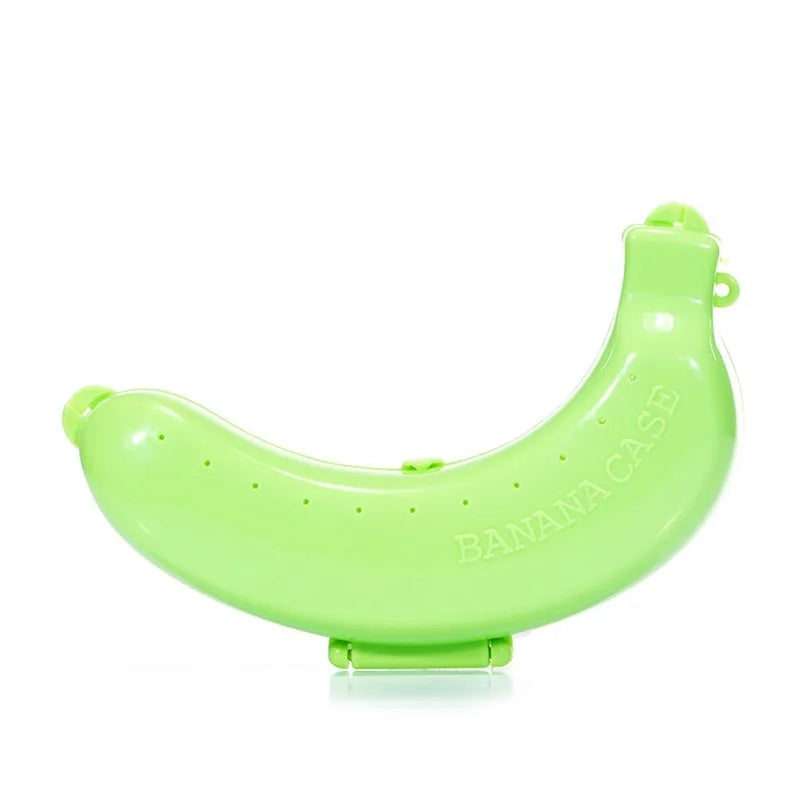 2-Pack Banana Keeper Box – Portable Reusable Fruit Storage Case Fruit Storage Case Babs green-2pcs