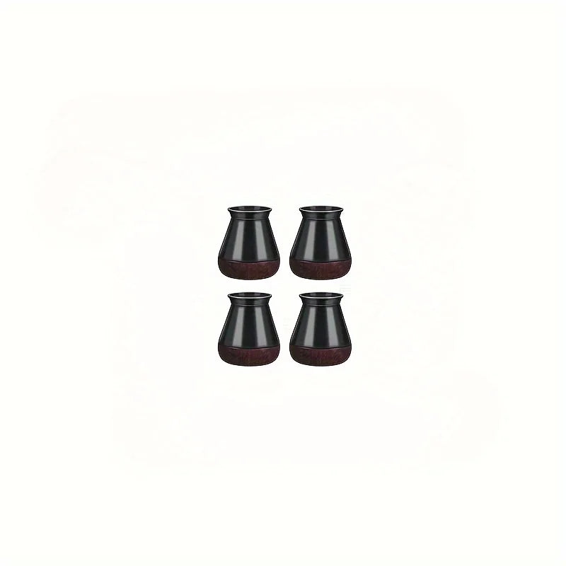 4pcs Rubber Chair Leg Caps & Floor Protectors for Hardwood Chair Leg Protectors Babs 4pcs-S