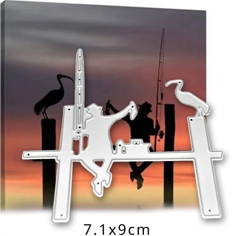 Feather Metal Cutting Dies for Scrapbooking & Card Making Metal Cutting Dies Babs D