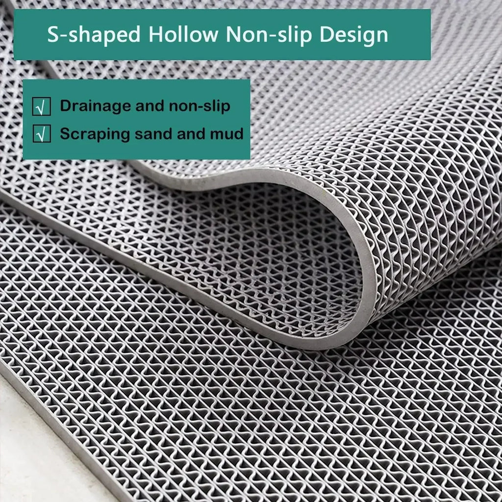 Non-Slip PVC Floor Mat – Waterproof & Quick-Drain for Bath/Kitchen Non-Slip Floor Mat Babs