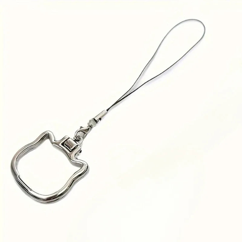 Cat Pendant Phone Lanyard & Foldable Desktop Stand Holder Phone Lanyard Stand Babs 1Pc