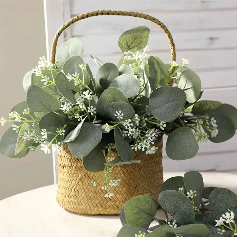 Artificial Eucalyptus Stems – Wedding & Home Greenery Décor Artificial Greenery Stems Babs
