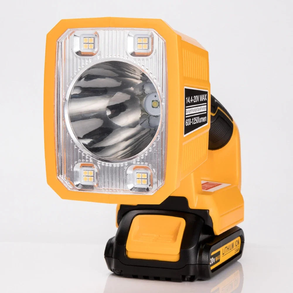 LED Worklight for Dewalt 18/20V Battery – 1250 Lumen Cordless LED Work Light Babs Horizontal headlight China Mainland