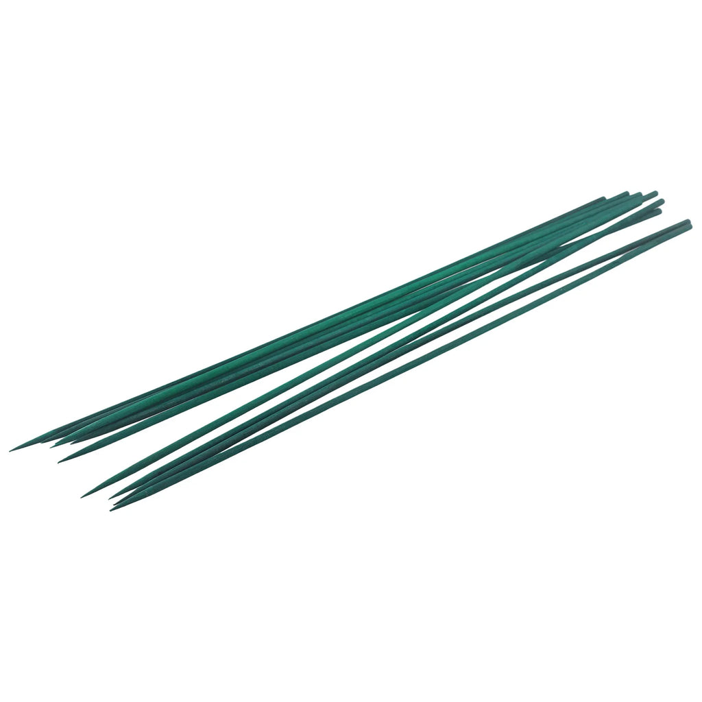 10pcs 40cm Green Plant Support Sticks – Garden & Floral Stakes Garden Plant Stakes Babs