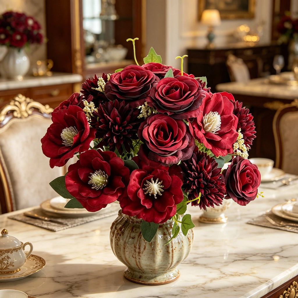Artificial Silk Roses – Wedding, Home & Garden Décor Artificial Silk Flowers Babs