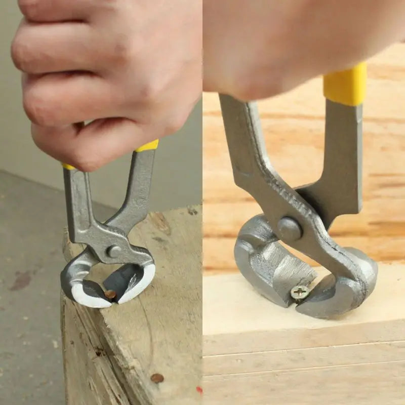 Carbon Steel Nail Puller Pincer – Multipurpose Woodworking Tool Nail Puller Pincer Babs