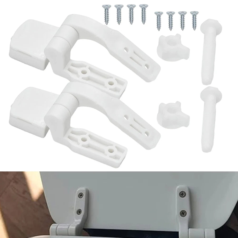 Toilet Seat Hinge Replacement Set – Bolts, Screws & Nuts Toilet Seat Hinge Babs