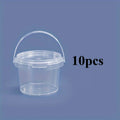10-Pack Clear Slime Containers with Lids & Handles | DIY Slime Storage Containers Babs 10pcs
