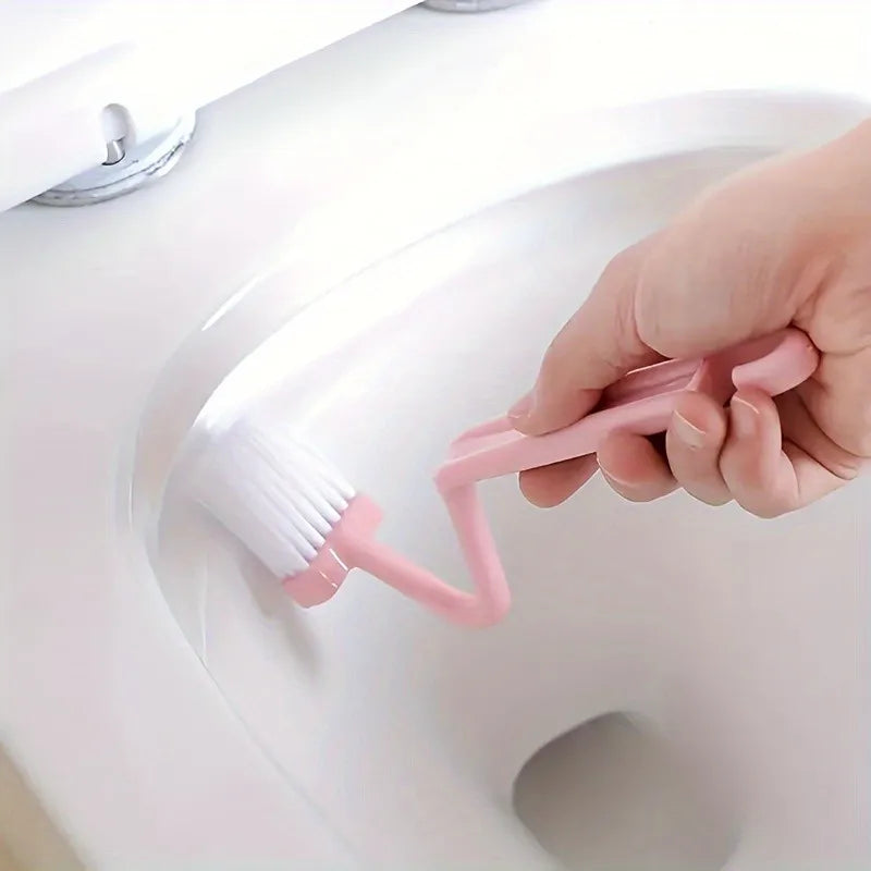 V-Shaped Toilet Brush – Wall-Mountable, Deep Cleaning & Compact Toilet Brush Babs