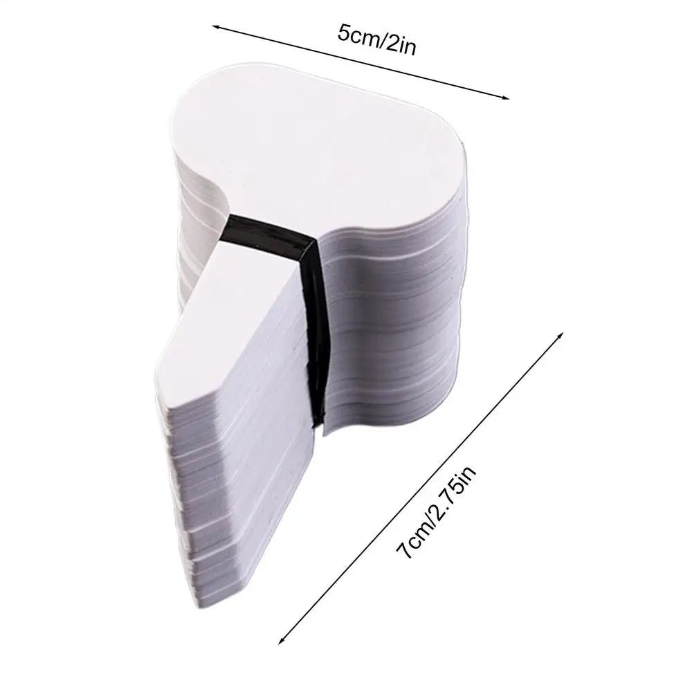 100pcs PVC Garden Plant Tags – Waterproof Labeling Markers Garden Plant Markers Babs 100pcs