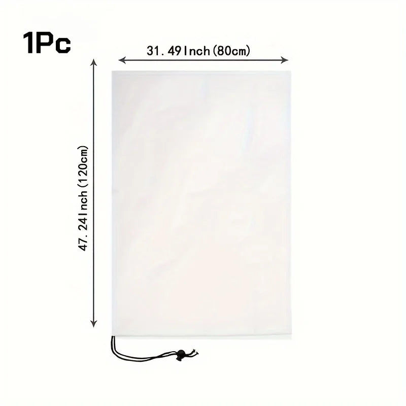Large Plant Frost Protection Covers with Zipper & Drawstring Plant Frost Cover Babs 1Pc 80x120cm