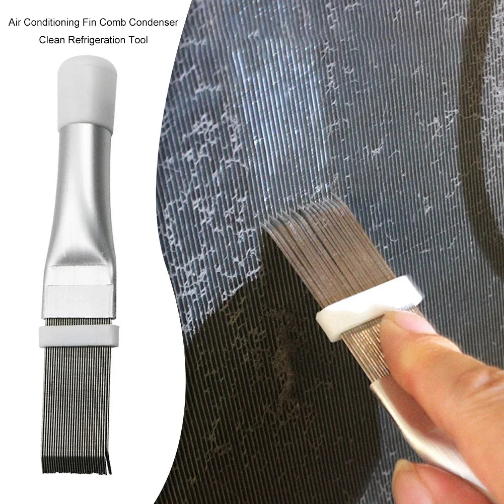AC Condenser Fin Comb & Cleaning Tool – Radiator Repair Kit Fin Comb Cleaning Tool Babs